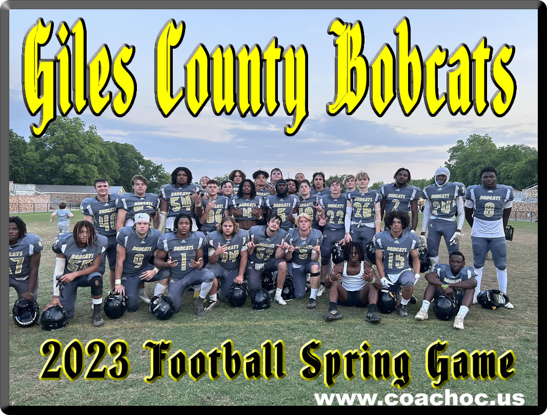 Giles County Bobcats Spring Game 2024