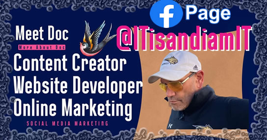 ITisandiamIT Facebook Page for Social Media Creator and Influencer Doc