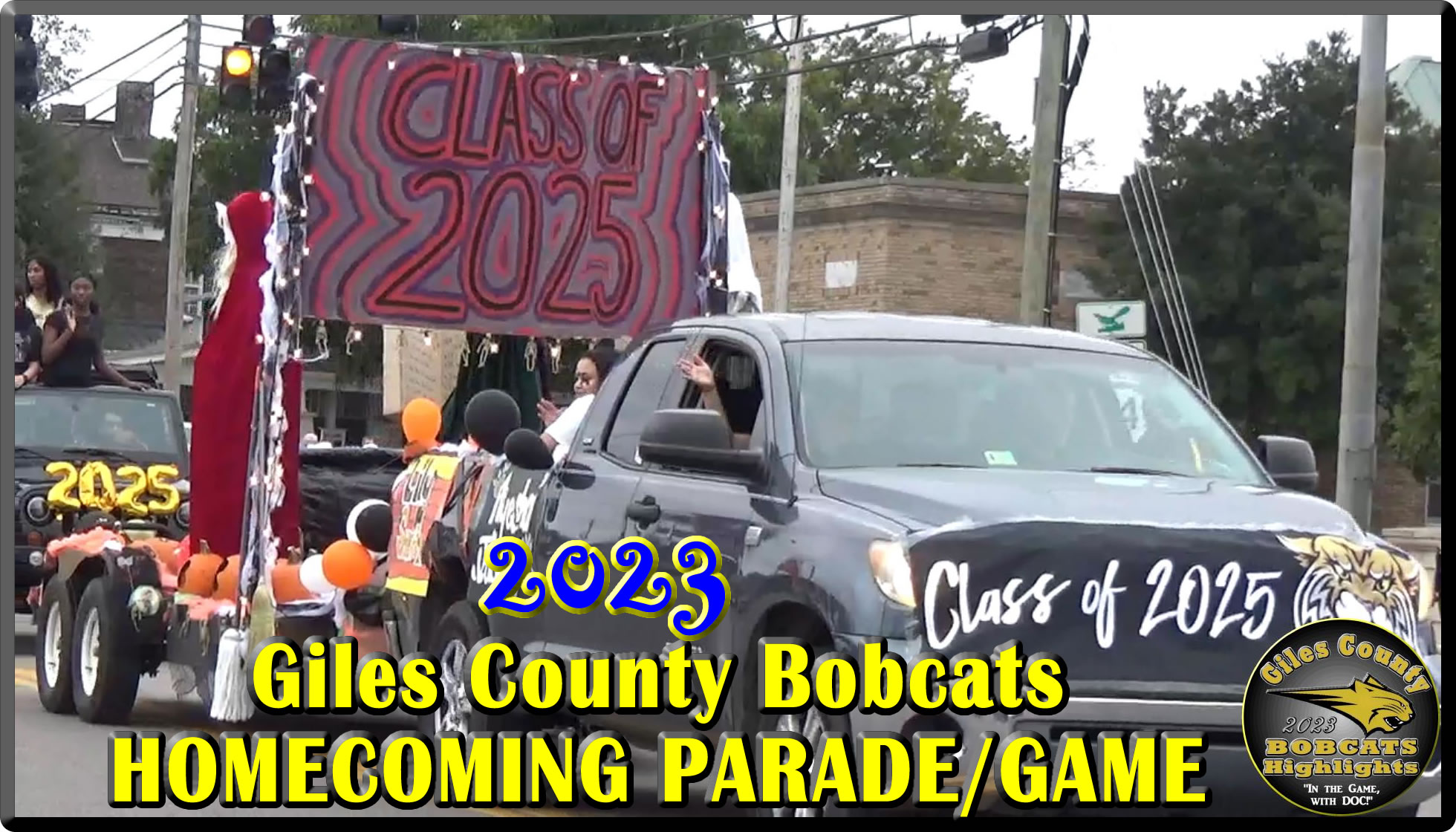Giles County Bobcats 2023 Homecoming Parade by In the Game with DOC