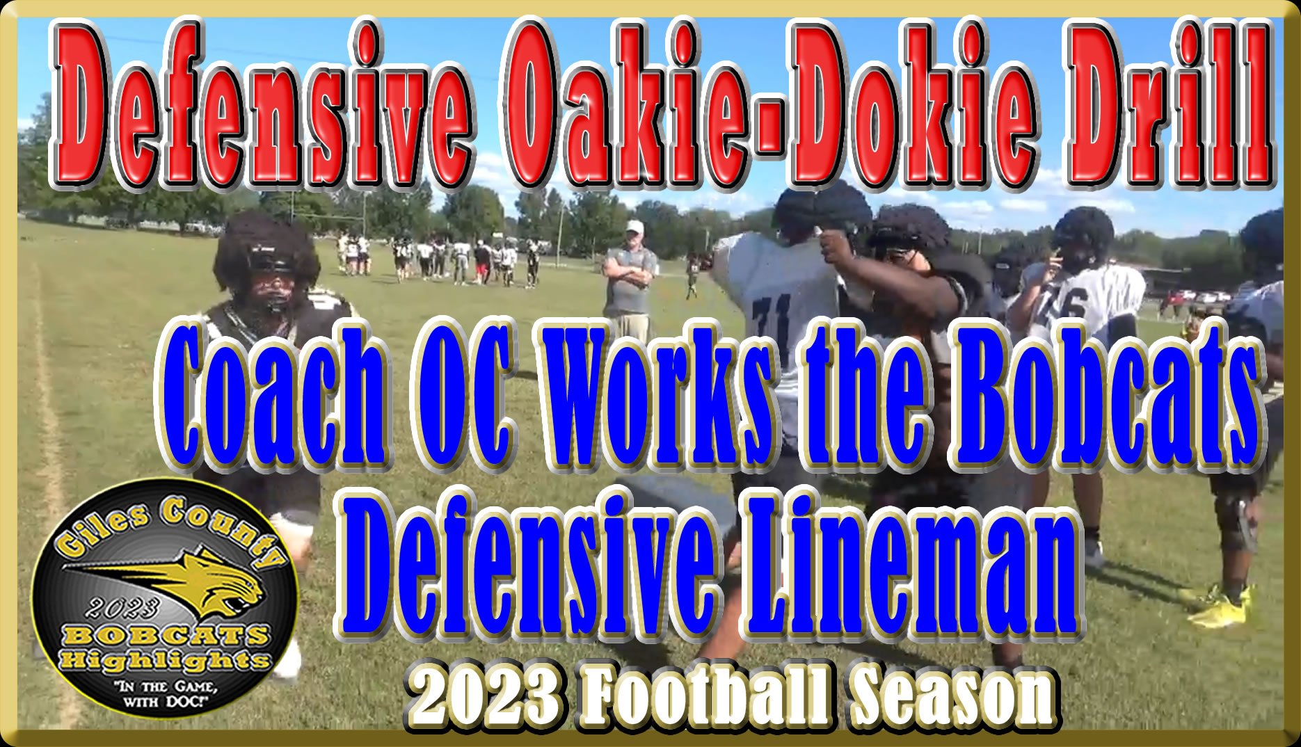 High School Football Defensive Lineman Drills Oakie Dokie 