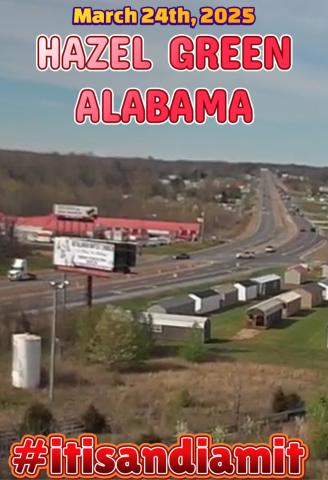 HAZEL GREEN ALABAMA DRONE VIEW MARCH 24, 2025 #itisandiamit