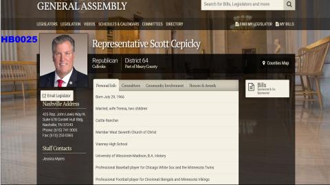 Representative Scott Cepicky