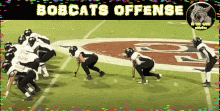 GILES COUNTY BOBCATS OFFENSE GETTING READY TO ROLE